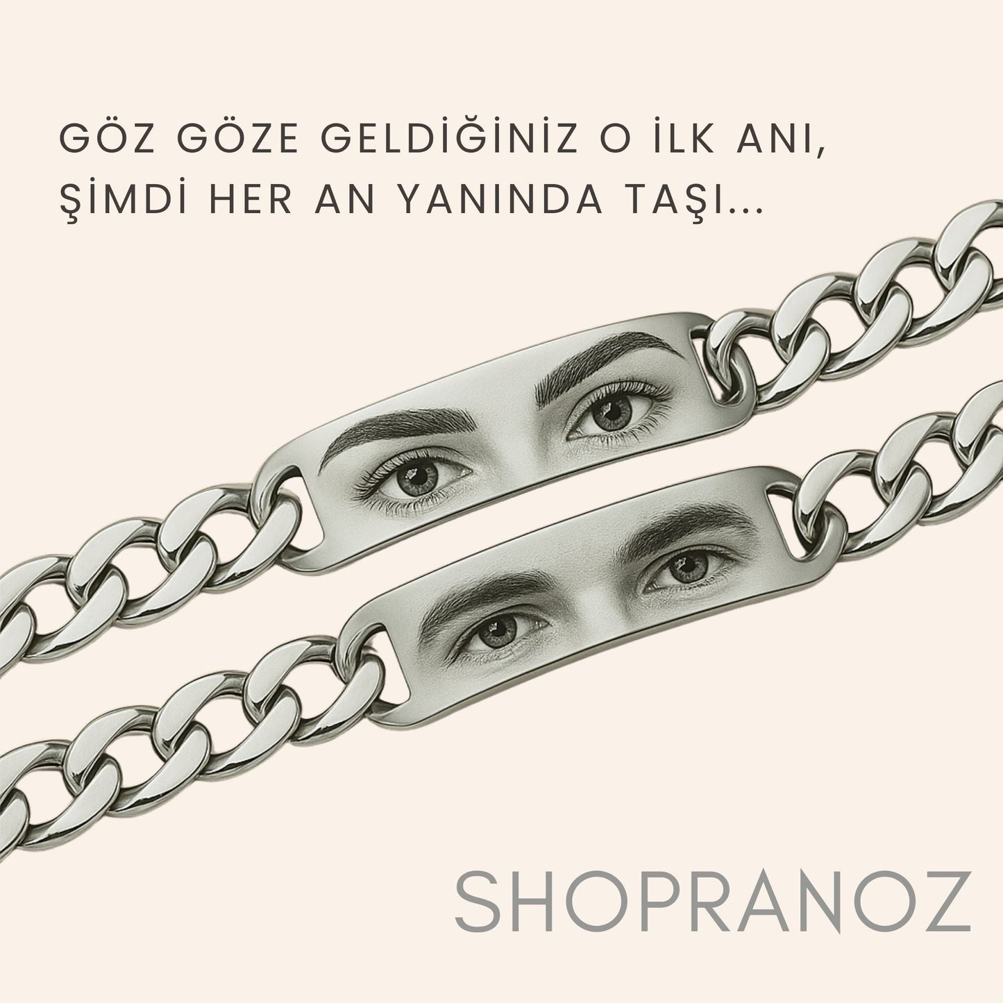 Kişiye Özel Göz Bileklik