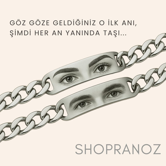 Kişiye Özel Göz Bileklik