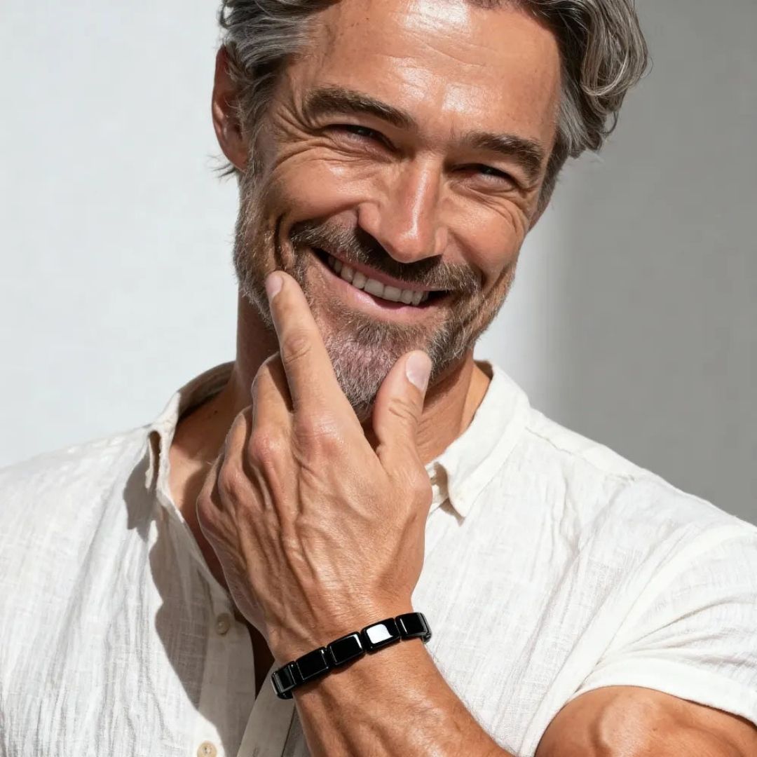 Güç ve İhtişam Hematit Bilekliği - Enerjinizi Yenileyin!